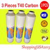 3XT40 Omnipure 1/4" Post Inline Coconut Carbon Filter 10X2" RO Water Filter
