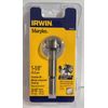 IRWIN MARPLES 1-1/8" FORSTNER BIT 3/8" SHANK TEETH DESIGNED FOR CLEAN HOLES NEW