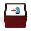 CafePress Punching Bag Memory Keepsake Jewelry Box, 5"x5"x3.75"