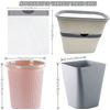 3 Rolls Strong And Durable 4 Gallon Trash Bag With Drawstring Closure 