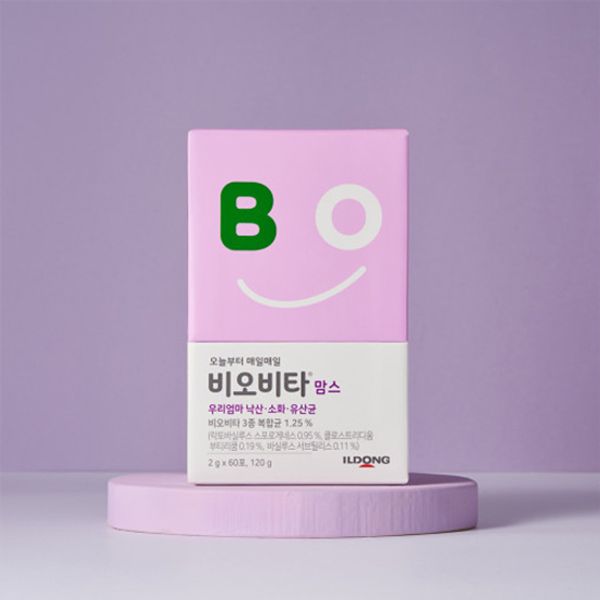 Ildong Pharmaceutical Biovita Moms Lactobacillus 2g 60 packets Mother's Butyric Acid Digested Breast Milk-derived Complex Vaginal Lactobacillus