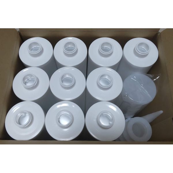 [Made in Japan] Caulking Gun Empty Cartridge Container (Plastic), 11.2 fl oz (330 ml) x 10 Bottles