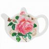 Leonardo Collection Redoute Rose Melamine Teabag Holder Tea Bag