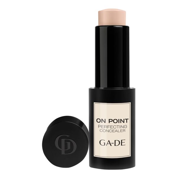 GA-DE On Point Perfecting Concealer Stick, 50 - Concealer for Dark Circles, Evens Skin Tone, Moisture Retention - Ideal for All Skin Types - 0.15 oz