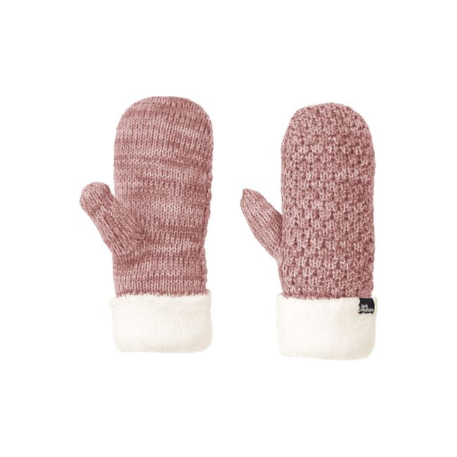 Jack Wolfskin Damen HIGHLOFT Knit Mitten Women Gloves, Afterglow, M