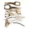 6 Pc Locking Welding Clamps Set Holding Locking C Clamps Flat Bill Sheet Metal