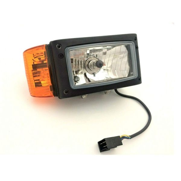 Headlight Right with Indicator Universal Tractor Excavator Construction Machinery Forklift