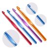 OWill 10 pcs Crochet Hooks (8mm 9mm 10mm 12mm)