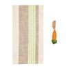 Mud Pie Bunny Towel & Spreader Sets, Green, 26" x 16 1/2"