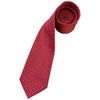Men's Red & White Diamond Spot Neck Tie