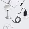 Rahhaze Replacement Micro USB Charging Cable Cord for Simple Human Mirror Compatible with Simplehuman Mirror 5" 8" Round Lighted Makeup Mirror (5FT)