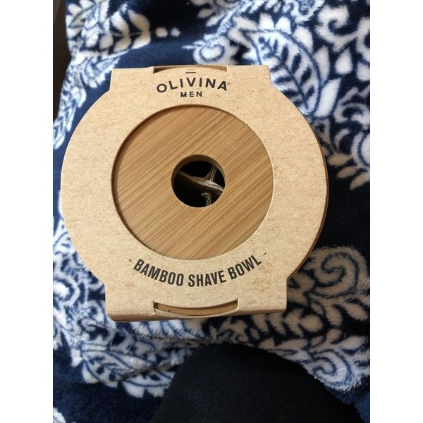 Olivina Men Bamboo Shave Bowl