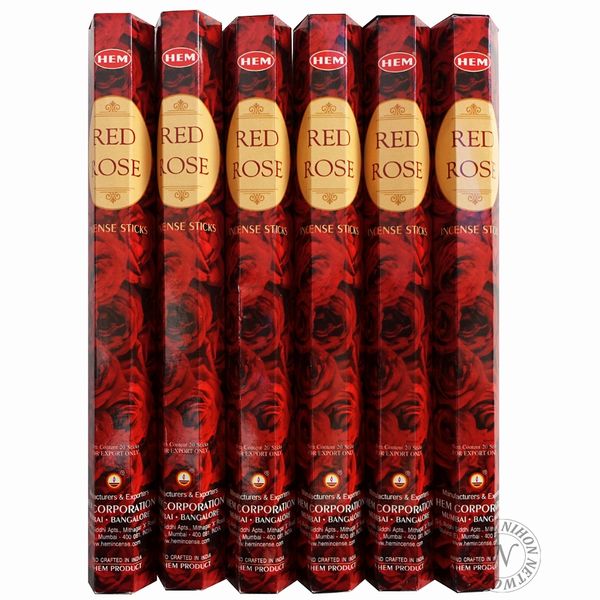 Limited special price &quot;HEM Hexagonal Incense 6-pack Red Rose&quot;<br> /No time specified for mail delivery Hem REDROSE/Incense/Cheap/India/<br> *Cancellation, changes to order details and shipping address are not possible after order confirmation.<b