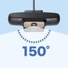 Sanwa Supply CMS-V70BK High Temperature Resistant Wide Angle Web Camera