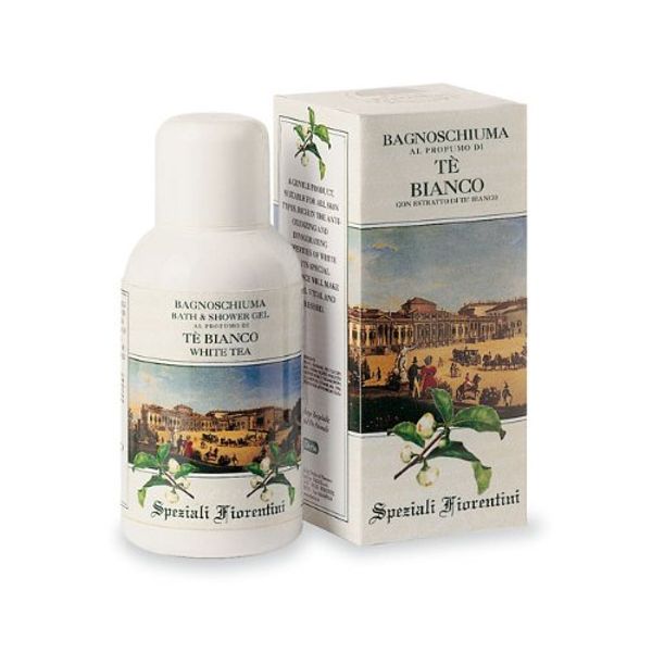 Speziali Fiorentini Bath/Shower Gel, White Tea, 8.4 Ounce
