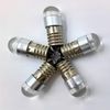 GutReise Replacement Flashlight LED Bulbs,5 pcs Replacement Light Bulbs DC/AC 6-30V Cold White 1W 90lm (E10)