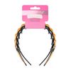Brushworks Zig Zag Headband - 3 Pack