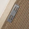 Easy Gardener 70030, Galvanized Wood Fasteners, Sun Screen Accessory, Brown