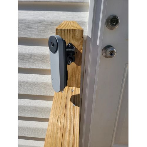 Google Nest Battery Doorbell Camera Adjustable Mount
