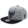 Mitchell & Ness Snapback Cap - Broad II Chicago Bulls grau