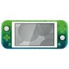 eXtremeRate Glitter Gradient Translucent Green Blue DIY Replacement Shell for Nintendo Switch Lite, NSL Handheld Controller Housing w/Screen Protector, Custom Case Cover for Nintendo Switch Lite