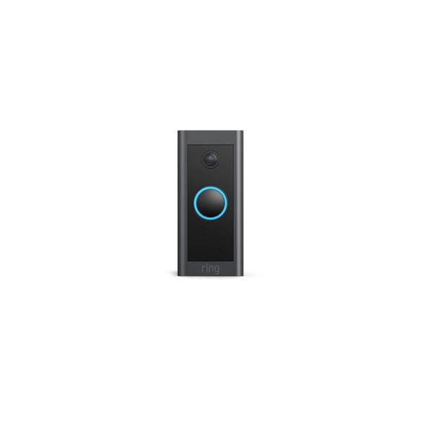 Ring Wired Video Doorbell 1080p HD Black