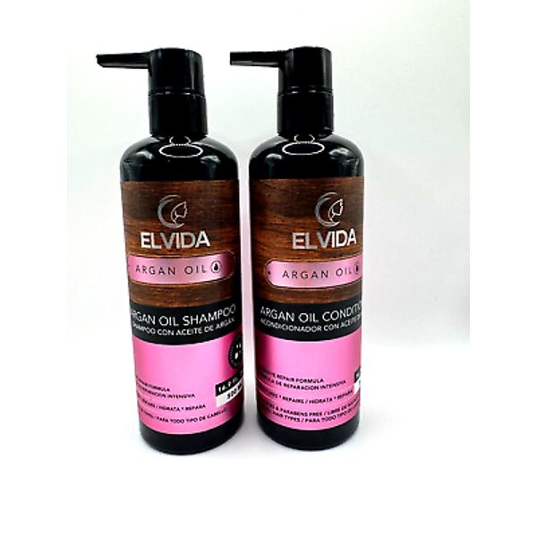 EL VIDA Argan Oil Shampoo and Conditioner set 500ml