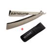 Steel Shaving Razor, Barber Classic Shaving Razor, Steel Slide + Free Pouch