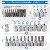 Set of Plum Blossom Star Shaped Screwdriver Head Socket