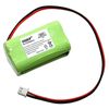 10-Pack HQRP 4.8V Backup Battery for Simkar SLED LED Exit Light Emergency