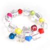 Idin Children Bracelet - Clear Beads (Approx. 4 cm in Diameter)