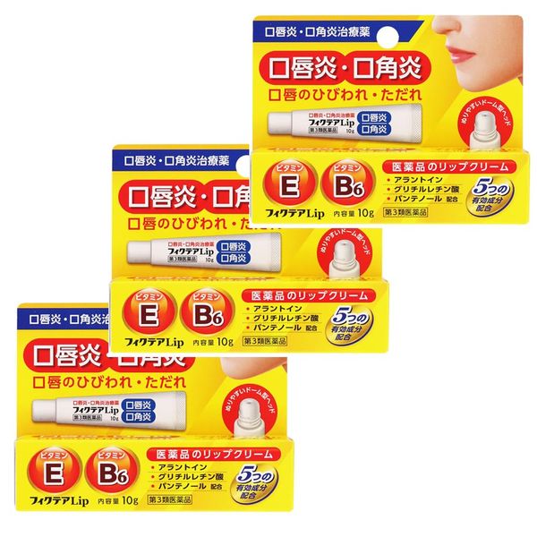 【第3類医薬品】フィクテアLip 10g ×3