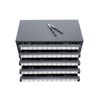 Drill Bit Dispenser Organizer Cabinet Five-Drawer for 33/64" to 63/64"