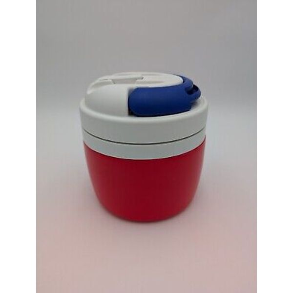 IGLOO Elite 1/2 Gallon Water Cooler Jug K9 Drinking Bowl RED WHITE BLUE