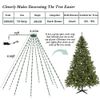 Christmas Tree String Fairy Lights LED Waterfall Remote Dazzler Outdoor Decor