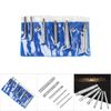 DEWIN Tap Extractor, Steel Broken Head Taps Remover Stripped Screw Tap Extractor Set Bolt Extractor Set(6Pcs/Set)
