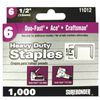 #6 Heavy Duty Wide Crown Staples - 1/2" - 1000 ct.