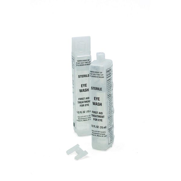 Sterile Eye Wash with 0.5-Ounce Tube