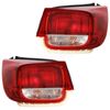 L+R Pair Tail Lights Rear Outer For 2013-2015 2016 Chevy/Chevrolet Malibu