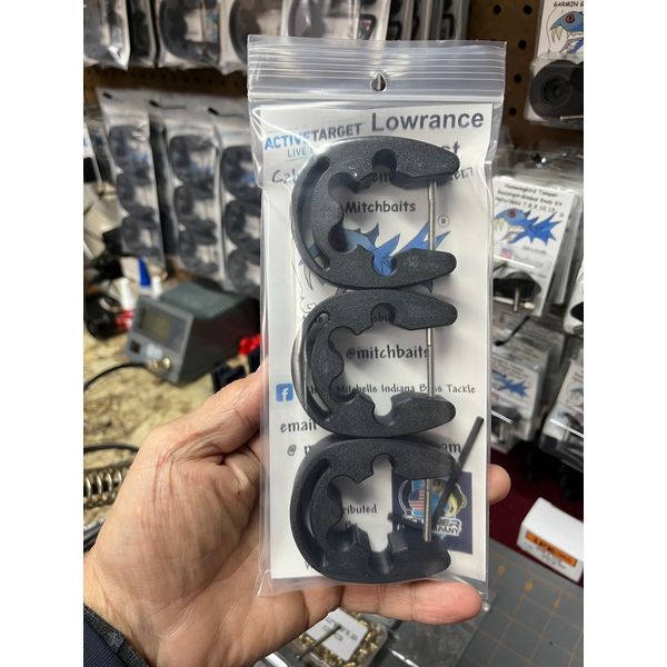 LOWRANCE GHOST , HDS LIVE TARGET TRANSDUCER CABLE CLIP SYSTEM