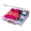 ArtBin Super Satchel 1 Compartment Box Clear Craft Organizer Storage Case