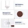 CAPASTEC CO2 Diffuser, Efficient Carbon Dioxide Distribution, Aquarium CO2 System, for Optimal Plant Growth, S, Clear, 1 Set