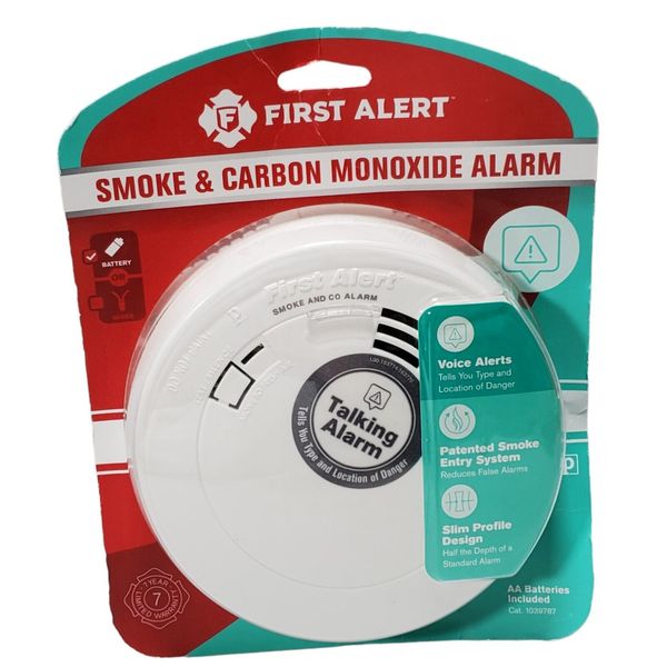 First Alert Battery Smoke & Carbon Monoxide Detector