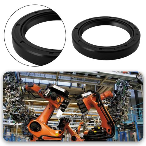 SG Store 4pcs Shaft Seal Gasket TC 55x72x10mm NBR Rubber Double Lip Radial Seal Oil Shaft Seal Gasket for Bearing Shaft Industrial Applications