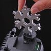 18-In-1 Stainless Steel Multi-tool Snowflake EDC Wrench Screw & Hex Driver