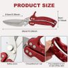 Kitchen Shears Poultry Shears Scissors, All-Purpose Kitchen Scissors for Chicken, Fish, Meat, Easily Separable for Thorough Cleaning, Dishwasher Safe