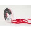 Berisfords Double FACE Poly Satin Ribbon, Poppy Red, 7 mm