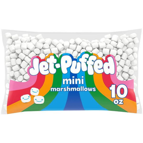 Kraft Jet Puffed Mini Marshmallows, 10 Ounce Bag (Pack of 2)