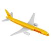 Alloy DHL B757 casting airplane model aircraft model 1:400 model simulation science exhibition model simulation model