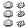 HQ8 Replacement Heads Compatible For Phi-lips Norelco Shavers, HQ8 Heads Upgraded, 3-Pack